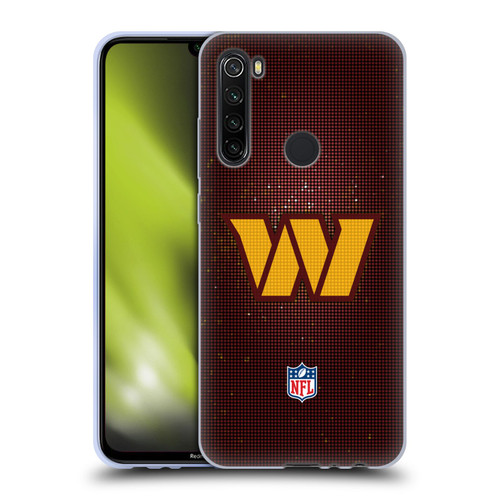 NFL Washington Football Team Artwork LED Soft Gel Case for Xiaomi Redmi Note 8T