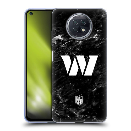 NFL Washington Football Team Artwork Marble Soft Gel Case for Xiaomi Redmi Note 9T 5G
