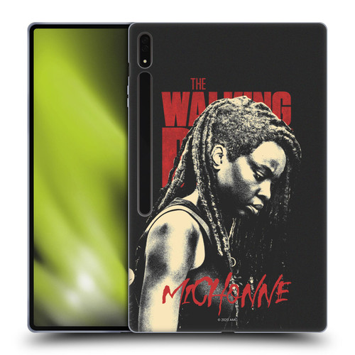 AMC The Walking Dead Season 10 Character Portraits Michonne Soft Gel Case for Samsung Galaxy Tab S8 Ultra