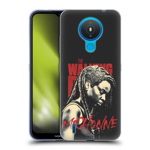 AMC The Walking Dead Season 10 Character Portraits Michonne Soft Gel Case for Nokia 1.4