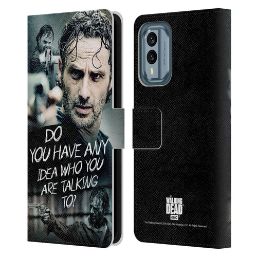 AMC The Walking Dead Rick Grimes Legacy Question Leather Book Wallet Case Cover For Nokia X30