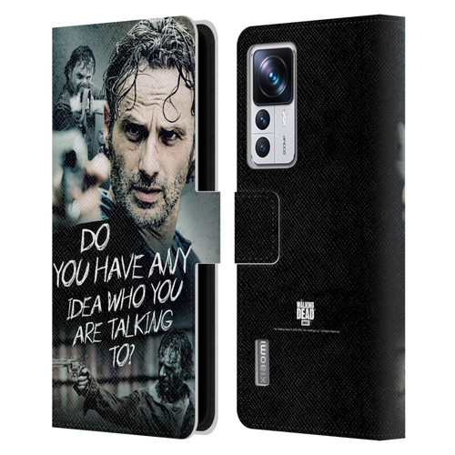AMC The Walking Dead Rick Grimes Legacy Question Leather Book Wallet Case Cover For Xiaomi 12T Pro