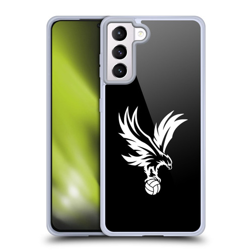 Crystal Palace FC Crest Eagle Grey Soft Gel Case for Samsung Galaxy S21+ 5G