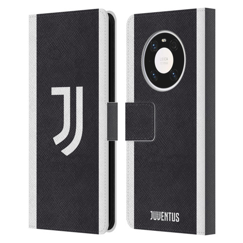 Juventus Football Club 2023/24 Match Kit Third Leather Book Wallet Case Cover For Huawei Mate 40 Pro 5G