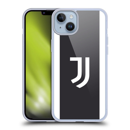 Juventus Football Club 2023/24 Match Kit Third Soft Gel Case for Apple iPhone 14 Plus