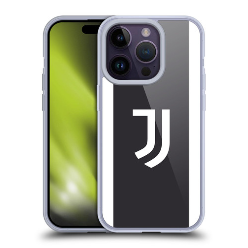 Juventus Football Club 2023/24 Match Kit Third Soft Gel Case for Apple iPhone 14 Pro
