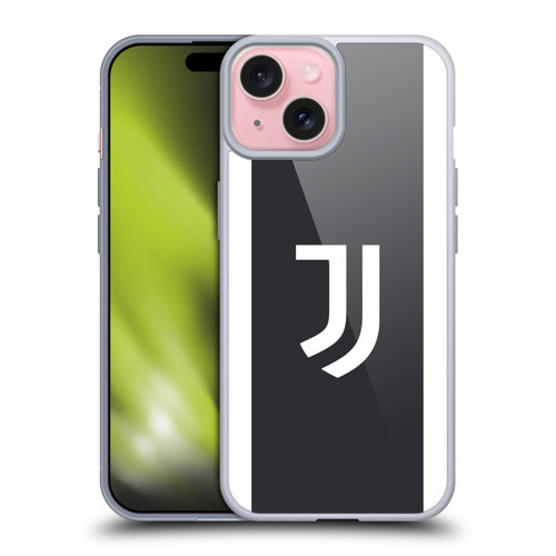 Juventus Football Club 2023/24 Match Kit Third Soft Gel Case for Apple iPhone 15