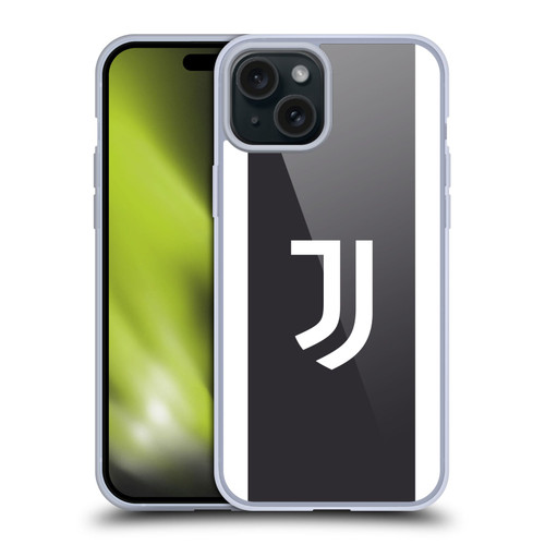 Juventus Football Club 2023/24 Match Kit Third Soft Gel Case for Apple iPhone 15 Plus