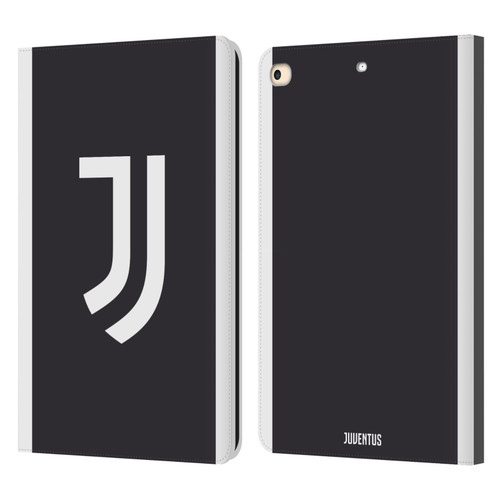 Juventus Football Club 2023/24 Match Kit Third Leather Book Wallet Case Cover For Apple iPad 9.7 2017 / iPad 9.7 2018