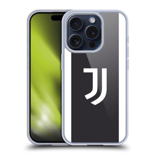 Juventus Football Club 2023/24 Match Kit Third Soft Gel Case for Apple iPhone 15 Pro