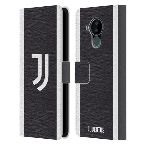 Juventus Football Club 2023/24 Match Kit Third Leather Book Wallet Case Cover For Nokia C30