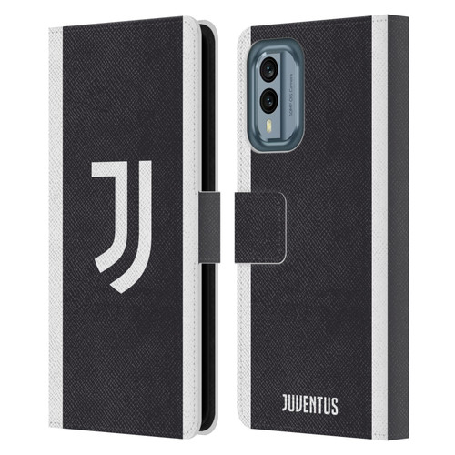 Juventus Football Club 2023/24 Match Kit Third Leather Book Wallet Case Cover For Nokia X30