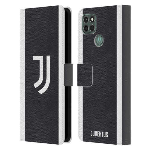 Juventus Football Club 2023/24 Match Kit Third Leather Book Wallet Case Cover For Motorola Moto G9 Power