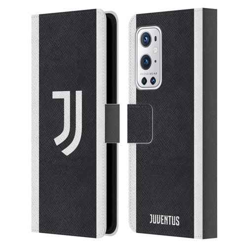 Juventus Football Club 2023/24 Match Kit Third Leather Book Wallet Case Cover For OnePlus 9 Pro