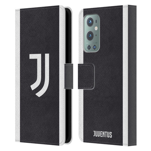 Juventus Football Club 2023/24 Match Kit Third Leather Book Wallet Case Cover For OnePlus 9