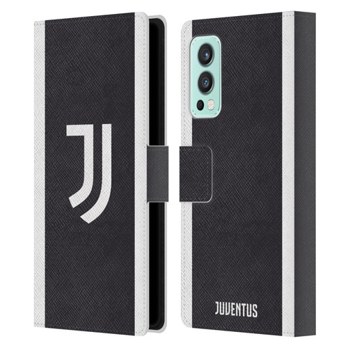 Juventus Football Club 2023/24 Match Kit Third Leather Book Wallet Case Cover For OnePlus Nord 2 5G