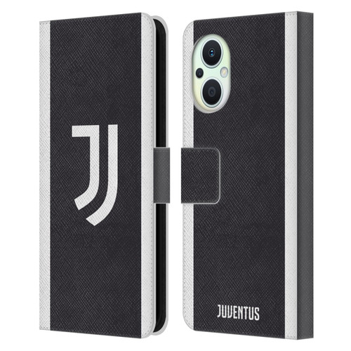 Juventus Football Club 2023/24 Match Kit Third Leather Book Wallet Case Cover For OPPO Reno8 Lite