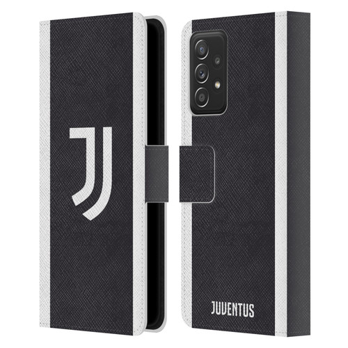 Juventus Football Club 2023/24 Match Kit Third Leather Book Wallet Case Cover For Samsung Galaxy A52 / A52s / 5G (2021)