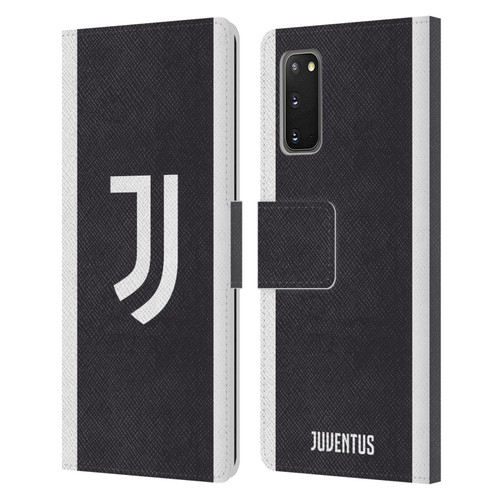 Juventus Football Club 2023/24 Match Kit Third Leather Book Wallet Case Cover For Samsung Galaxy S20 / S20 5G