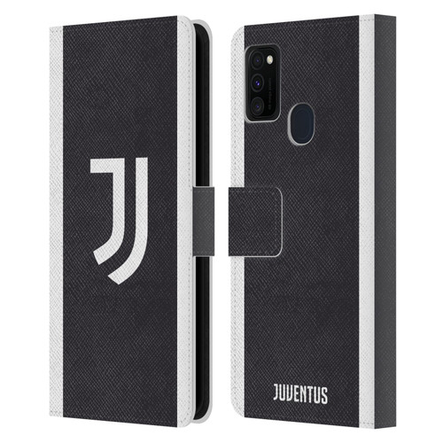 Juventus Football Club 2023/24 Match Kit Third Leather Book Wallet Case Cover For Samsung Galaxy M30s (2019)/M21 (2020)