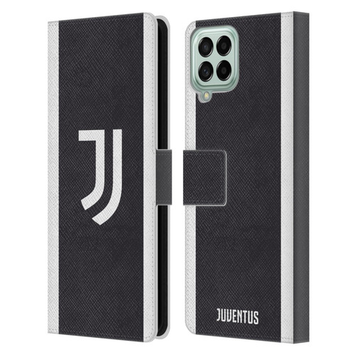 Juventus Football Club 2023/24 Match Kit Third Leather Book Wallet Case Cover For Samsung Galaxy M53 (2022)