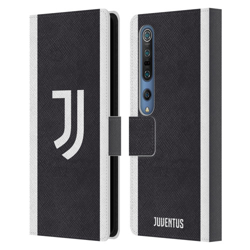 Juventus Football Club 2023/24 Match Kit Third Leather Book Wallet Case Cover For Xiaomi Mi 10 5G / Mi 10 Pro 5G