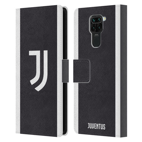 Juventus Football Club 2023/24 Match Kit Third Leather Book Wallet Case Cover For Xiaomi Redmi Note 9 / Redmi 10X 4G