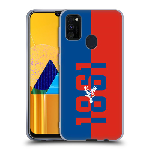 Crystal Palace FC Crest 1861 Soft Gel Case for Samsung Galaxy M30s (2019)/M21 (2020)