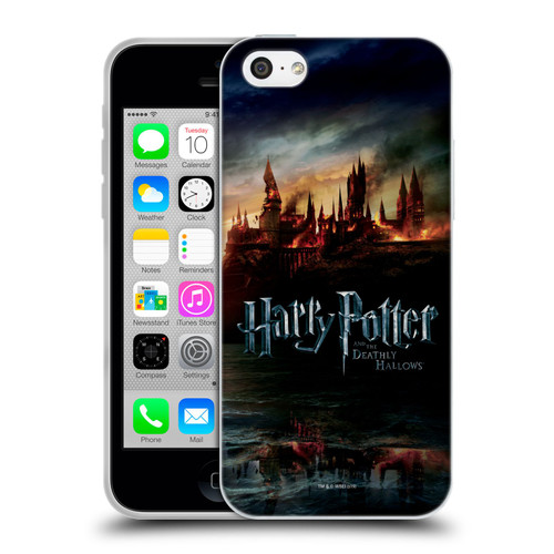 Harry Potter Deathly Hallows VIII Castle Soft Gel Case for Apple iPhone 5c