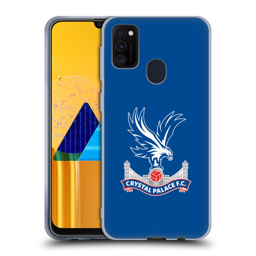 Crystal Palace FC Crest Plain Soft Gel Case for Samsung Galaxy M30s (2019)/M21 (2020)