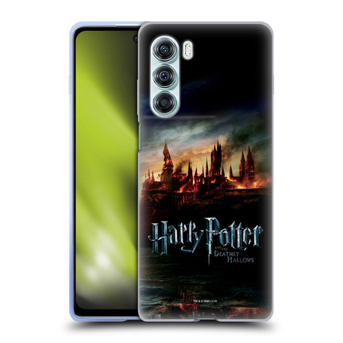 Harry Potter Deathly Hallows VIII Castle Soft Gel Case for Motorola Edge S30 / Moto G200 5G