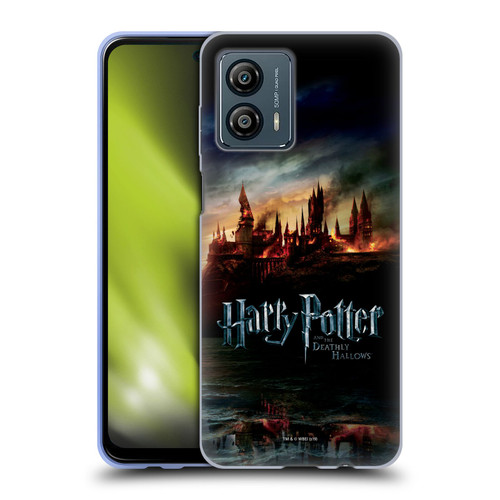 Harry Potter Deathly Hallows VIII Castle Soft Gel Case for Motorola Moto G53 5G