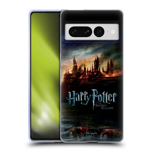 Harry Potter Deathly Hallows VIII Castle Soft Gel Case for Google Pixel 7 Pro