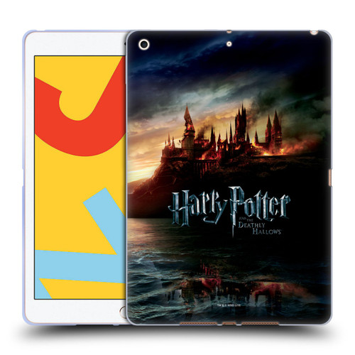 Harry Potter Deathly Hallows VIII Castle Soft Gel Case for Apple iPad 10.2 2019/2020/2021