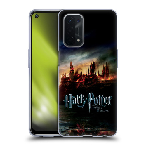 Harry Potter Deathly Hallows VIII Castle Soft Gel Case for OPPO A54 5G
