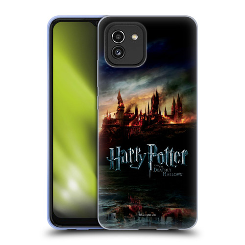 Harry Potter Deathly Hallows VIII Castle Soft Gel Case for Samsung Galaxy A03 (2021)