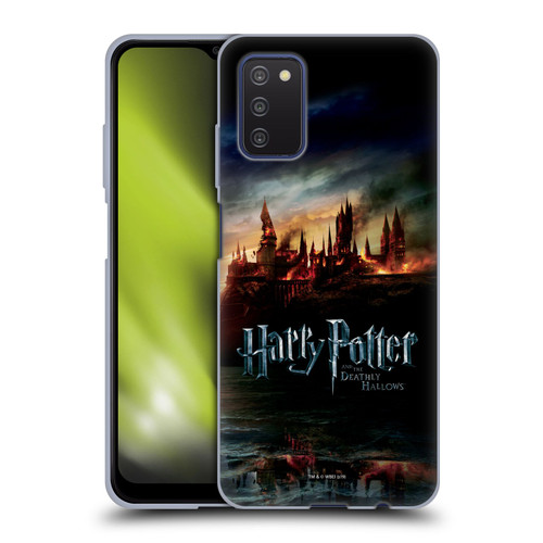 Harry Potter Deathly Hallows VIII Castle Soft Gel Case for Samsung Galaxy A03s (2021)