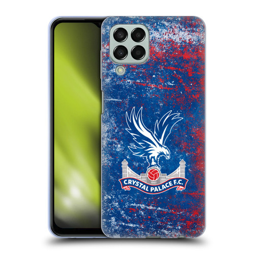 Crystal Palace FC Crest Distressed Soft Gel Case for Samsung Galaxy M33 (2022)