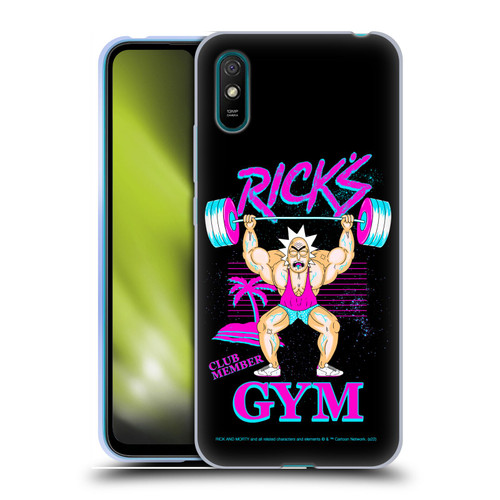 Rick And Morty Season 1 & 2 Graphics Rick's Gym Soft Gel Case for Xiaomi Redmi 9A / Redmi 9AT