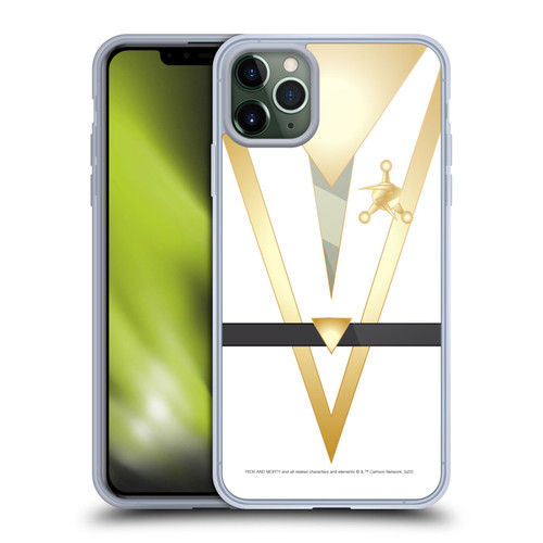 Rick And Morty Season 3 Graphics Council Of Ricks Costume Soft Gel Case for Apple iPhone 11 Pro Max & MagSafe