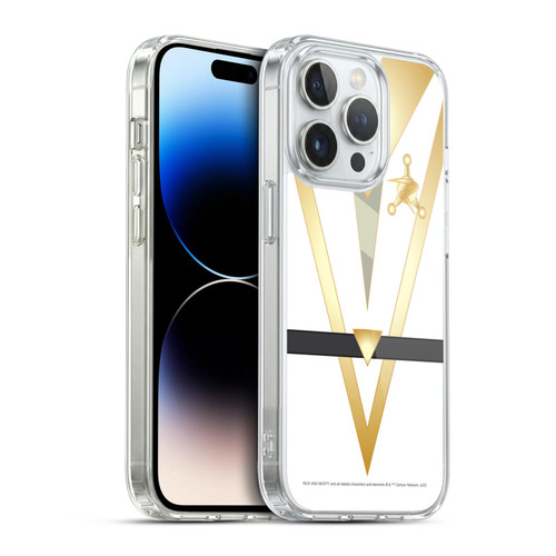 Rick And Morty Season 3 Graphics Council Of Ricks Costume Soft Gel Case for Apple iPhone 14 Pro & MagSafe