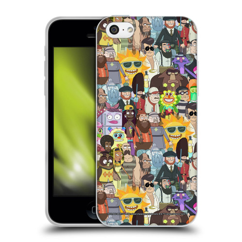Rick And Morty Season 3 Graphics Parasite Soft Gel Case for Apple iPhone 5c