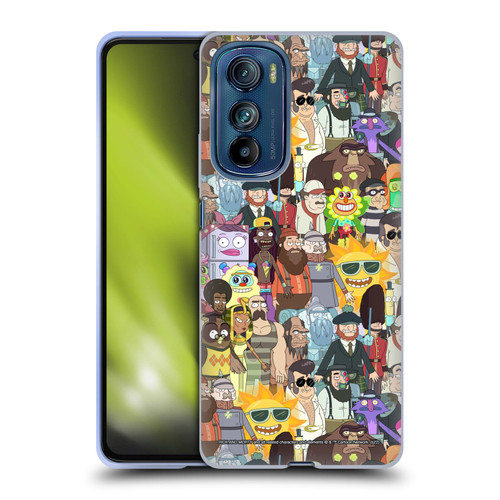 Rick And Morty Season 3 Graphics Parasite Soft Gel Case for Motorola Edge 30