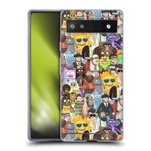 Rick And Morty Season 3 Graphics Parasite Soft Gel Case for Google Pixel 6a