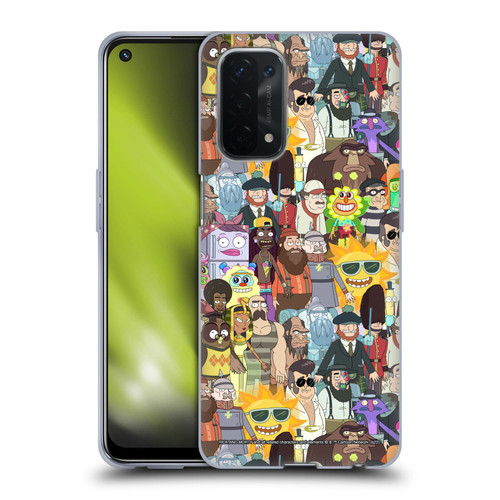 Rick And Morty Season 3 Graphics Parasite Soft Gel Case for OPPO A54 5G