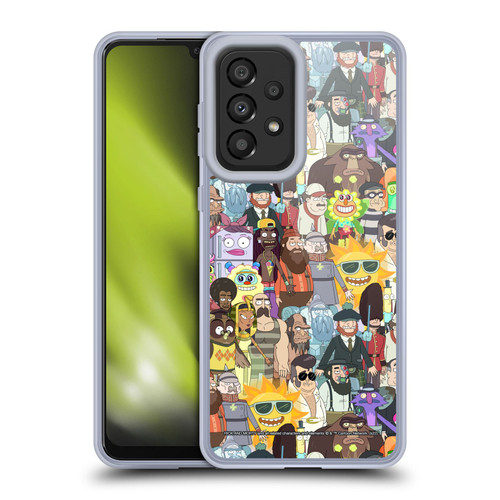 Rick And Morty Season 3 Graphics Parasite Soft Gel Case for Samsung Galaxy A33 5G (2022)