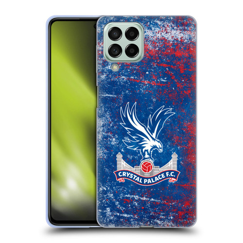Crystal Palace FC Crest Distressed Soft Gel Case for Samsung Galaxy M53 (2022)