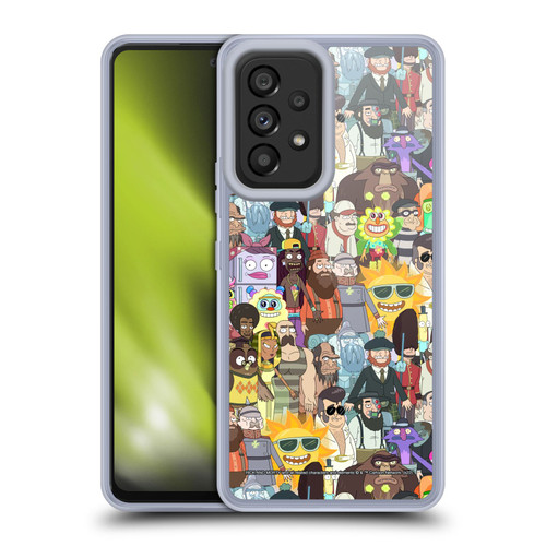 Rick And Morty Season 3 Graphics Parasite Soft Gel Case for Samsung Galaxy A53 5G (2022)