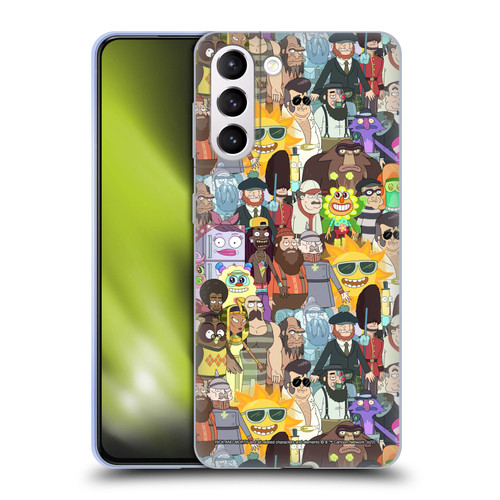 Rick And Morty Season 3 Graphics Parasite Soft Gel Case for Samsung Galaxy S21+ 5G