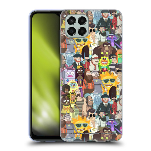 Rick And Morty Season 3 Graphics Parasite Soft Gel Case for Samsung Galaxy M33 (2022)